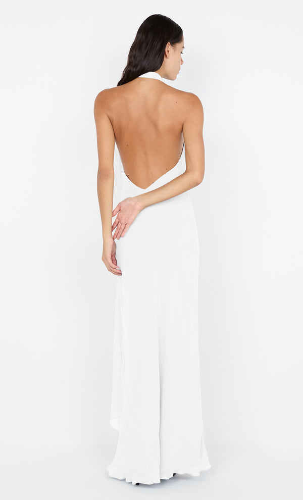 SONEVA WRAP DRESS - IVORY