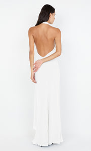 SONEVA WRAP DRESS - IVORY