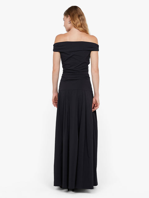 APOLLINE MAXI DRESS - BLACK