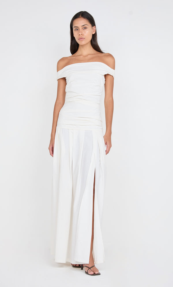 APOLLINE MAXI DRESS - IVORY