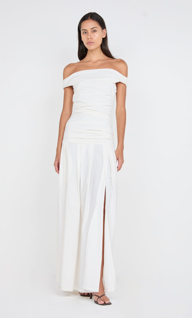 APOLLINE MAXI DRESS - IVORY