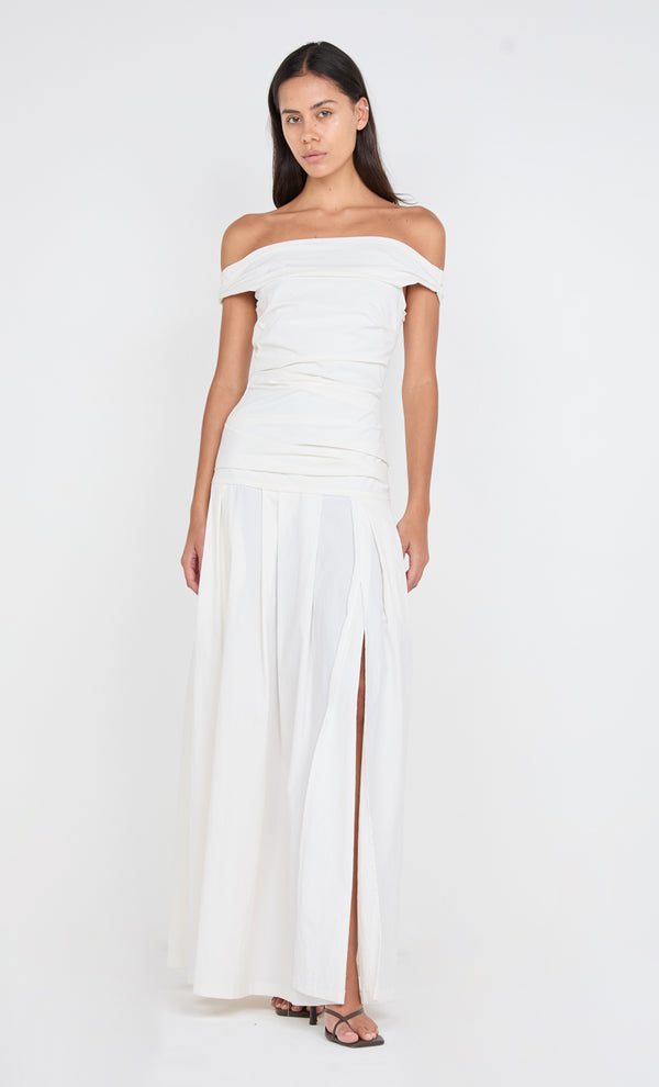 APOLLINE MAXI DRESS - IVORY