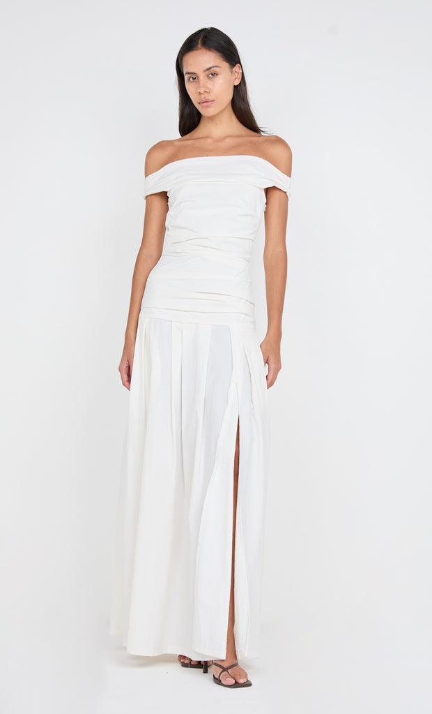 APOLLINE MAXI DRESS - IVORY