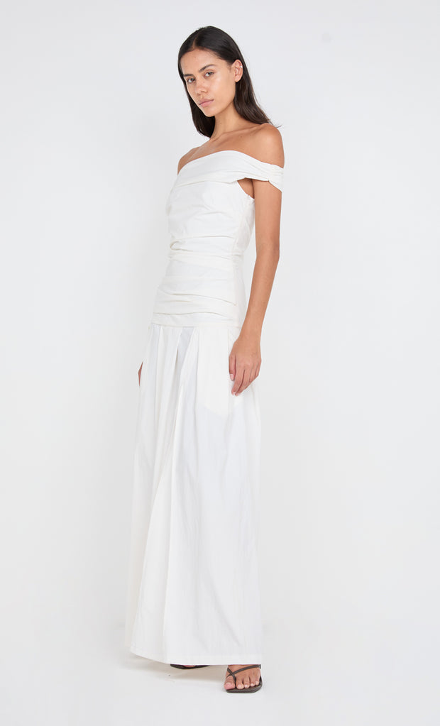 APOLLINE MAXI DRESS - IVORY