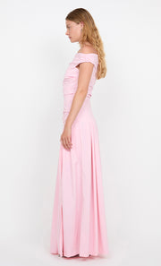APOLLINE MAXI DRESS - POWDER PINK