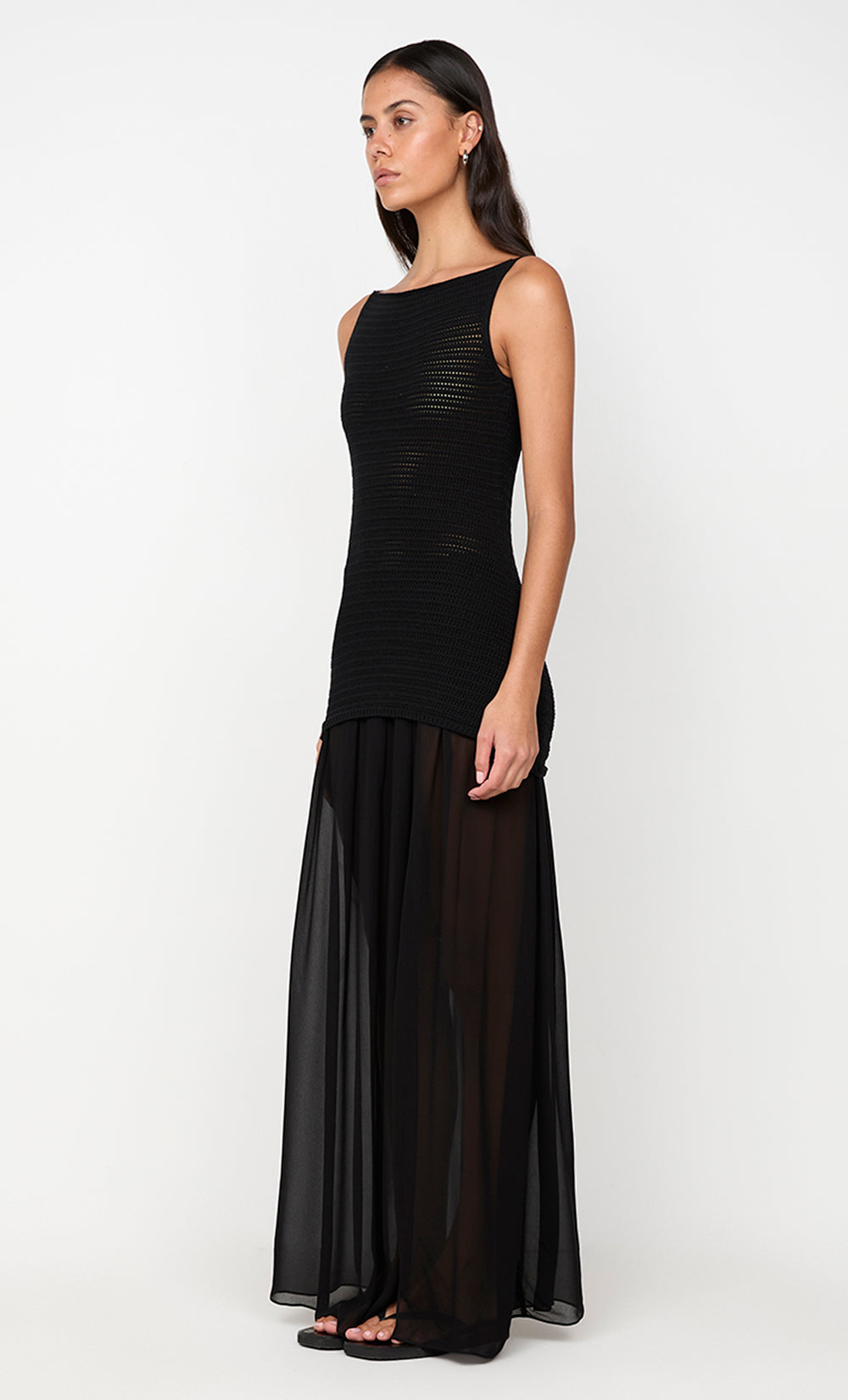 FILIPPA MAXI SKIRT - BLACK