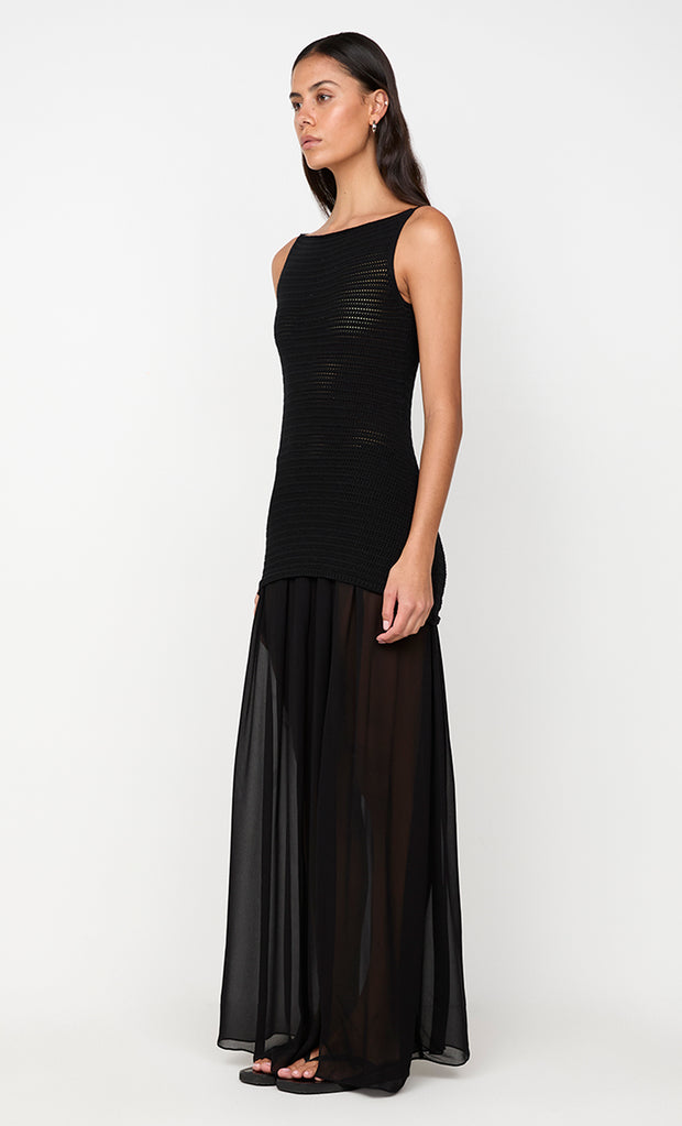 FILIPPA MAXI SKIRT - BLACK