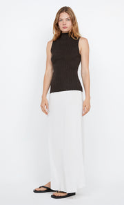JONI SLEEVELESS TOP - TWIG