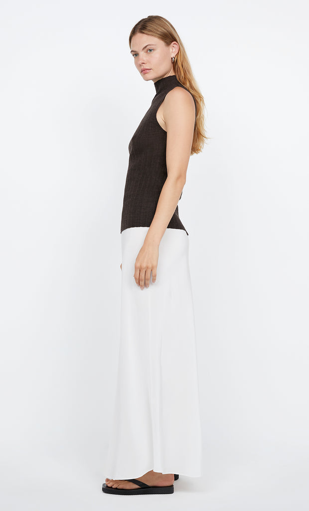JONI SLEEVELESS TOP - TWIG