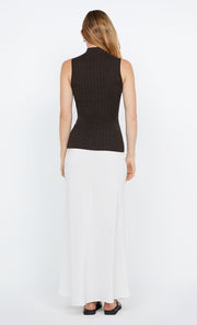 JONI SLEEVELESS TOP - TWIG