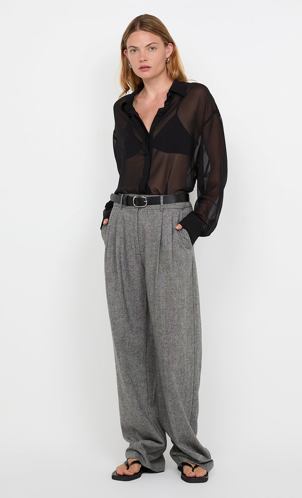 FILIPPA SHIRT - BLACK