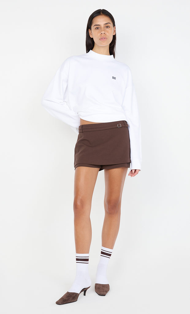 JUDE SKORT - CHOCOLATE