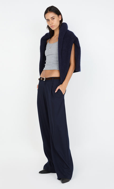 JAMIE WIDE LEG PANT - INK