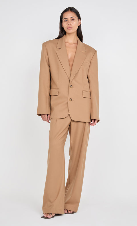 ZOLA BLAZER - CAMEL