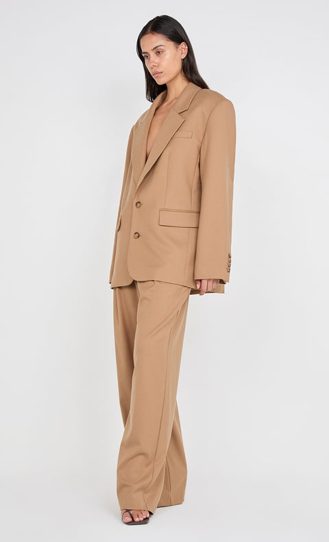 ZOLA BLAZER - CAMEL