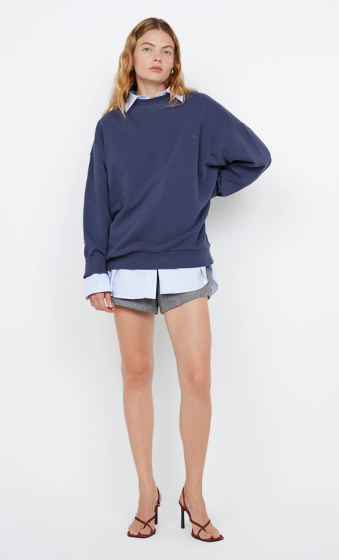 JORJA CREW JUMPER  - INK