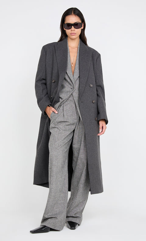 CELYN COAT - CHARCOAL