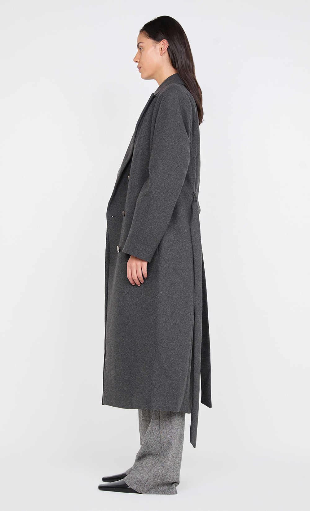 CELYN COAT - CHARCOAL