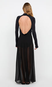 FILIPPA MAXI SKIRT - BLACK