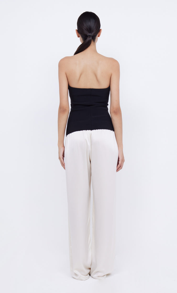 Adele Fitted Strapless Bodice in Black by Bec + Bridge