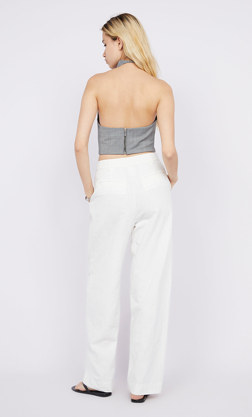 Anthea Pant in White - BEC + BRIDGE – BEC + BRIDGE AU