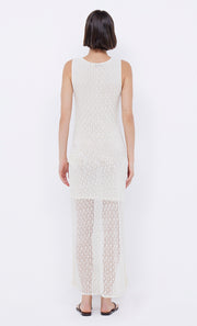 Aurora Keyhole Maxi Dress in Ivory by Bec + Bridge