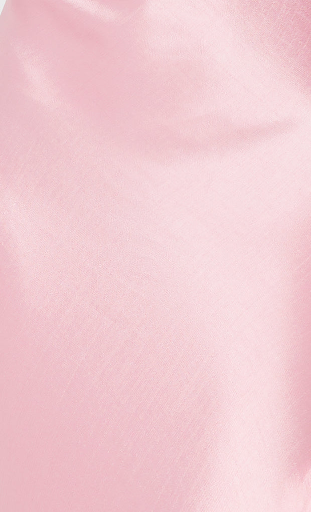 AYALA COWL NECK MAXI DRESS - DUSTY PINK