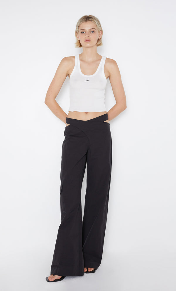 B+B RIB TANK - IVORY