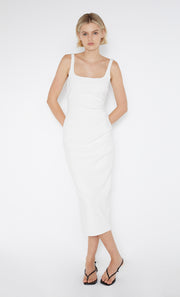 Be Mine Square Neck Dress in Ivory by Bec + Bridge