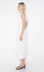 Be Mine Tuck Midi Dress in Ivory by Bec + Bridge