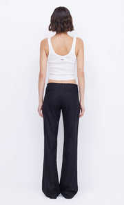 BELINDA PANT - CHARCOAL/IVORY