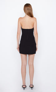 Black Elvie Halter Mini Dress by Bec + Bridge