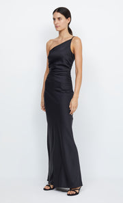 Eternity Black Asym Maxi Bridesmaid Formal Dress by Bec + Bridge