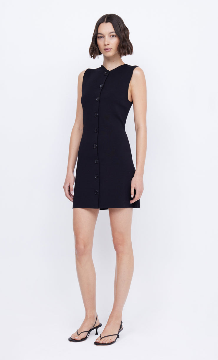 Ilora Knit Mini Dress in Black by Bec + Bridge