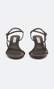 CARMEN HEEL - CHOCOLATE