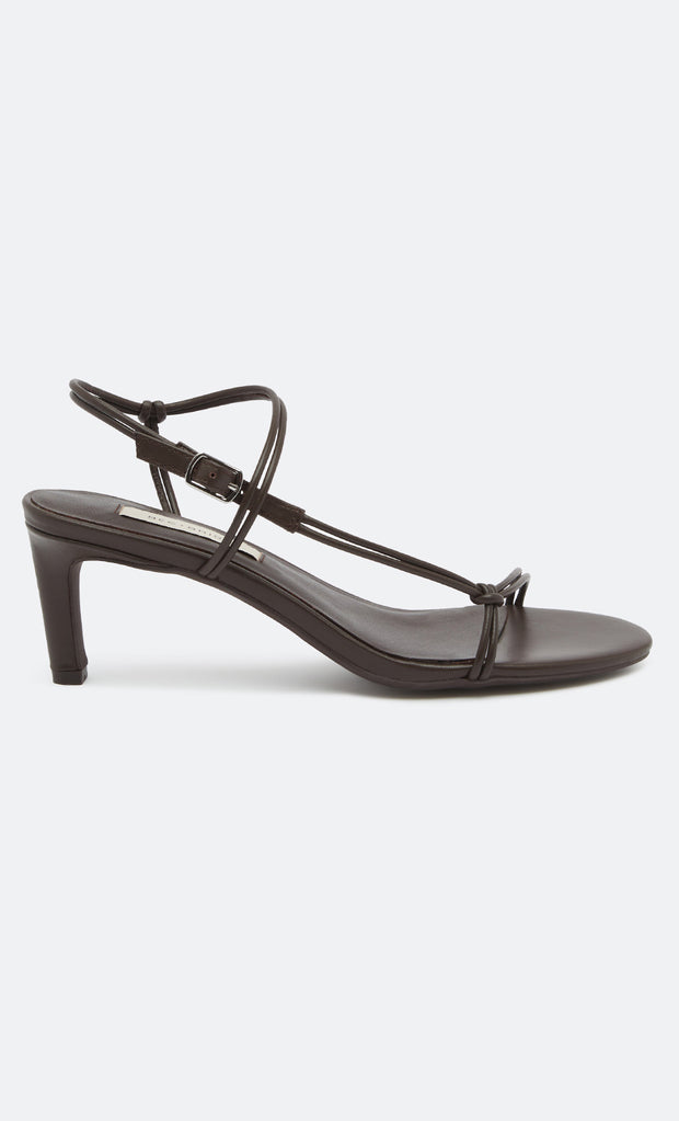 CARMEN HEEL - CHOCOLATE