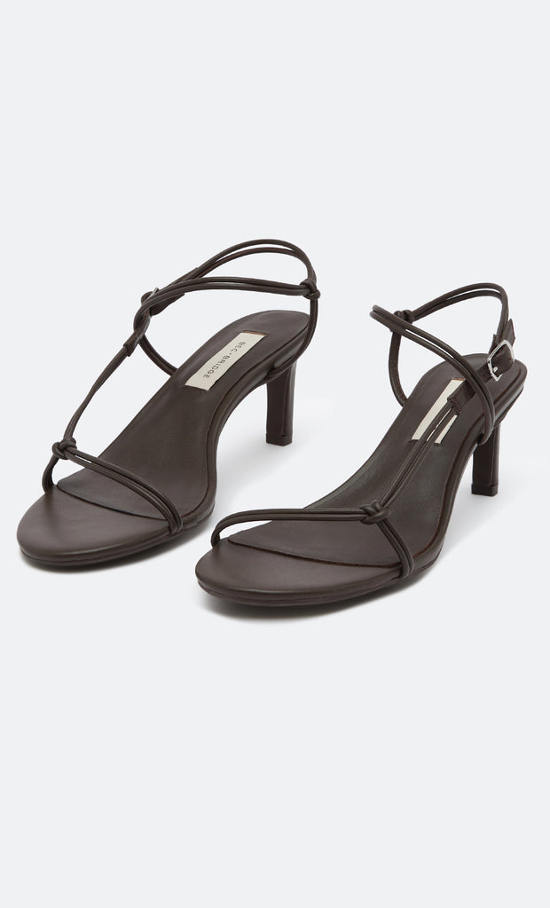 CARMEN HEEL - CHOCOLATE