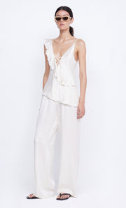 Chantilly Silk Frill Cami in Ivory by Bec + Bridge