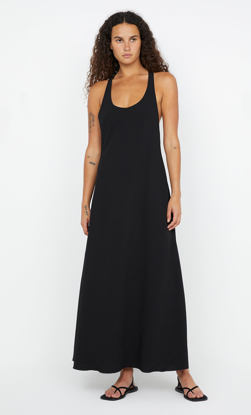 DELAINEY MAXI DRESS - BLACK