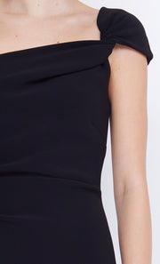 Black Elea Asym Mini Dress by Bec + Bridge
