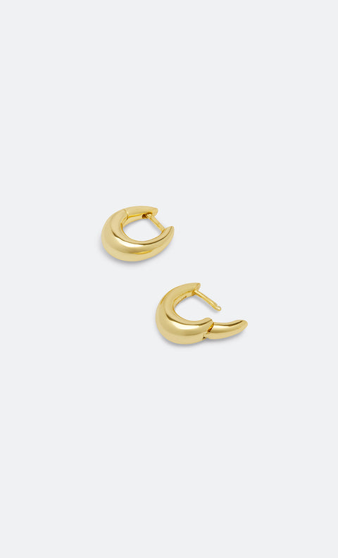 Eloise Small Huggies in Gold by Bec + Bridge