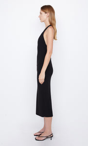 Elvie Halter Midi Dress in Black by Bec + BridgeElvie Halter Midi Dress in Black by Bec + Bridge