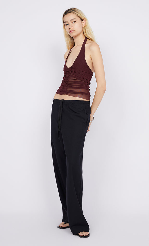 Essie Halter Top in Deep Plum by Bec + Bridge