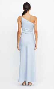 Eternity One Shoulder Asym Bridesmaid Dress in Dusty Blue by Bec + Bridge