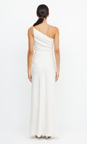 ETERNITY ASYM MAXI DRESS - CREAM