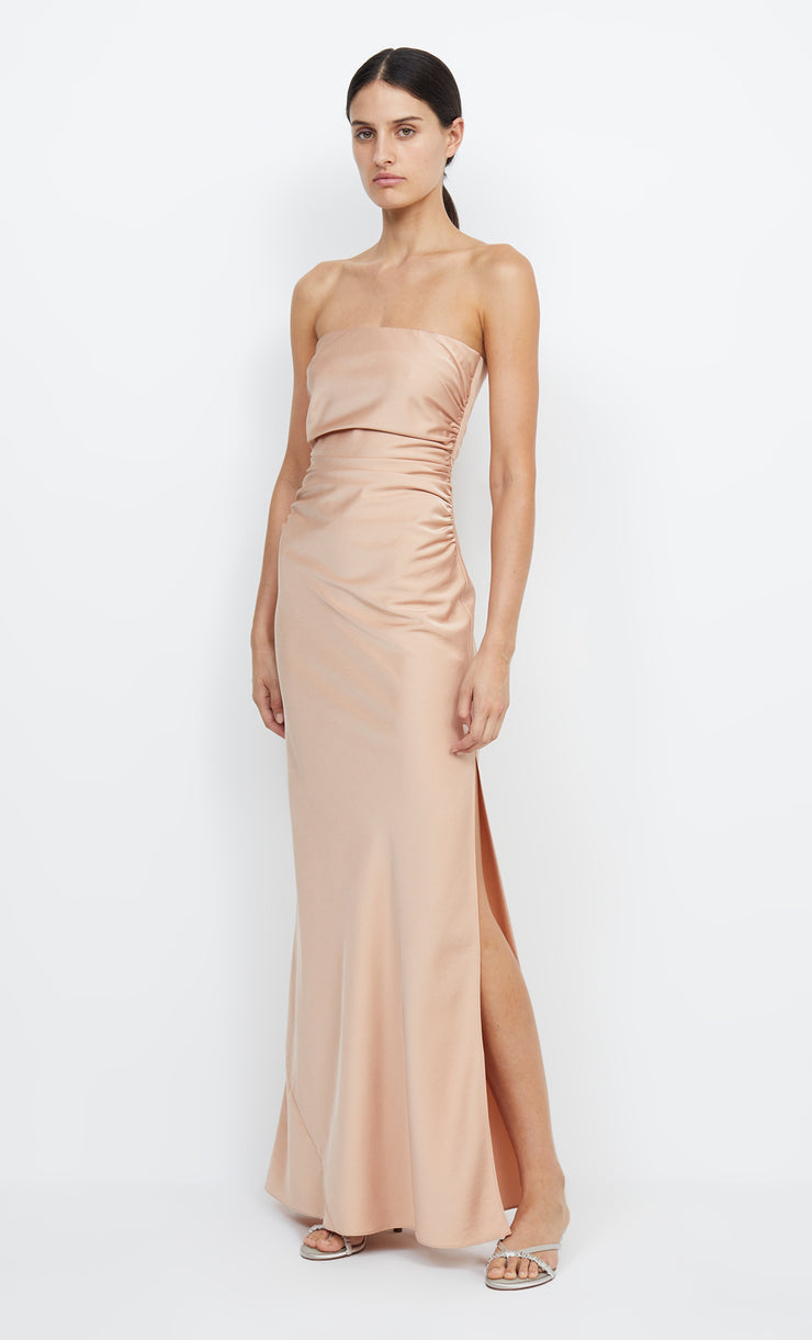 Eternity Strapless Bridesmaid Dress in Rose Gold by Bec + Bridge