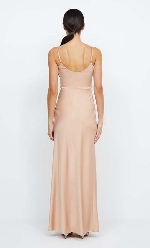 Eternity Scoop Neck Bridesmaid Prom Dress in Rose gold pink by Bec + Bridge