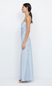 Eternity Strapless Bridesmaid Dress in Dusty Blue by Bec + Bridge