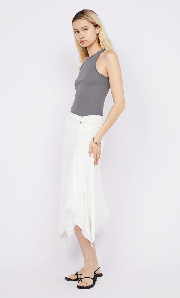 Felix Racer Tank in Charcoal by Bec + Bridge