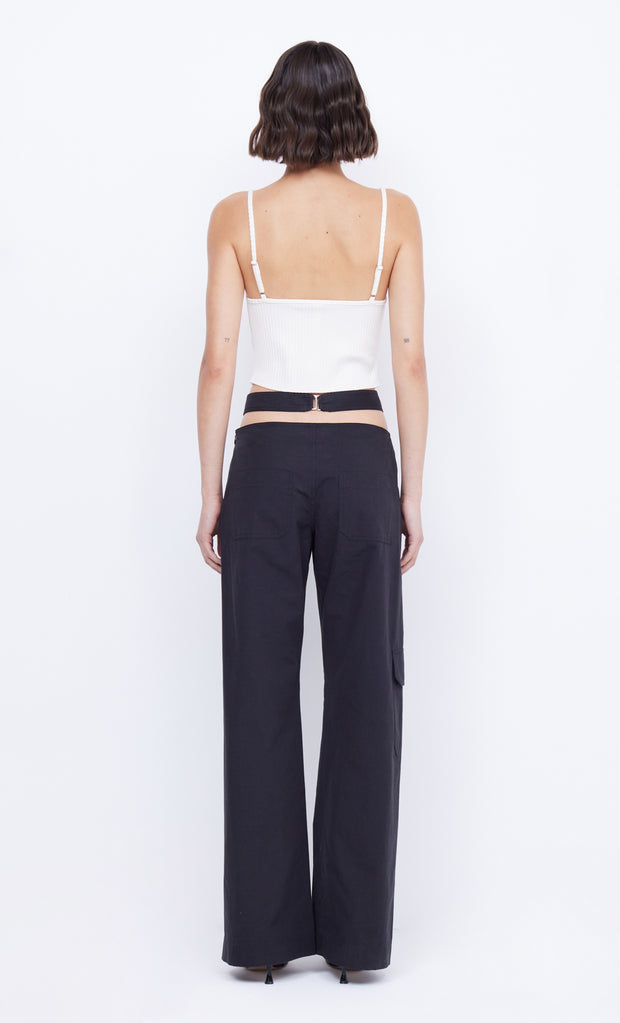 Gabriel Cropped Tank Top in Ivory by Bec + Bridge